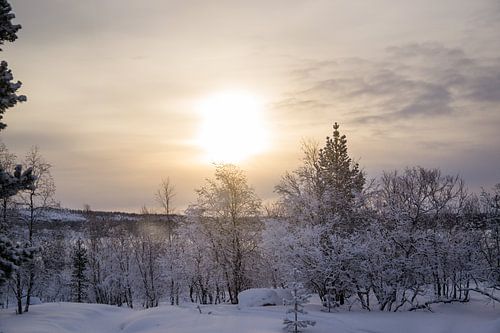 Zonsopkomst in Noorwegen