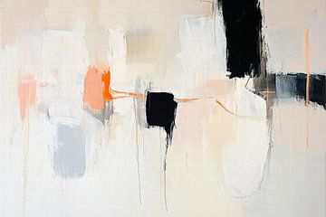 Abstracte kleurencompositie - Minimalistisch