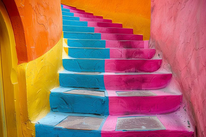 Treppen in oder um das Haus oder die Gebäude von Egon Zitter