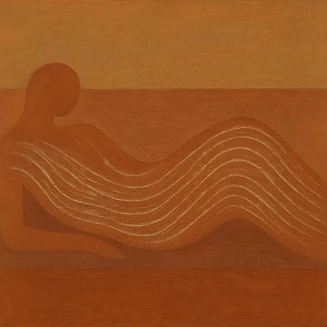 Lügender Personenhorizont von FoXo Art