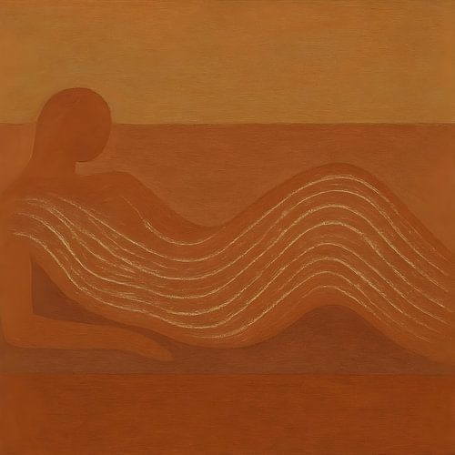 liggend persoon horizon