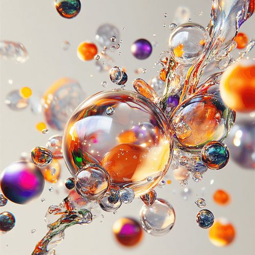Bubble explosion