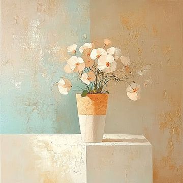 Witte Bloemen van Zen en Meer