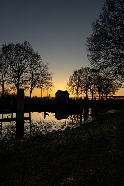Sunset by Koos de Vries