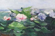 water lilies, KARL HAGEMEISTER, circa 1881 by Atelier Liesjes thumbnail