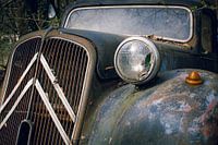 Verlaten Citroën oldtimer