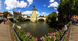 Bamberg - Altes Rathaus Panorama
