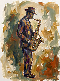 Der Jazz-Saxophonist von HUGO
