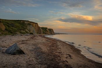 Ambiance du soir sur la falaise de Heiligenhafen