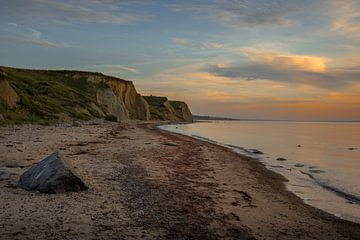 Evening atmosphere on the cliffs of Heiligenhafen by Thomas Junklewitz