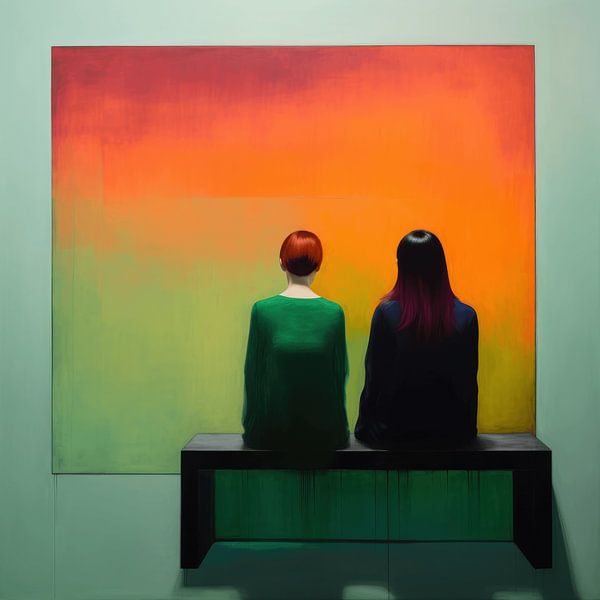 Girlfriends by Ton Kuijpers