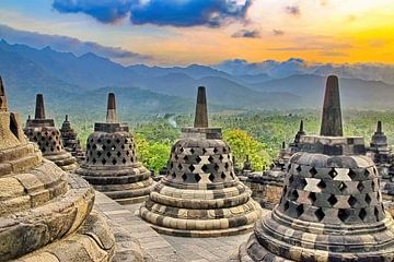 Stupa avec vue sur Eduard Lamping