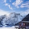 Lake Braies on a picturesque winter's day by Melanie Viola