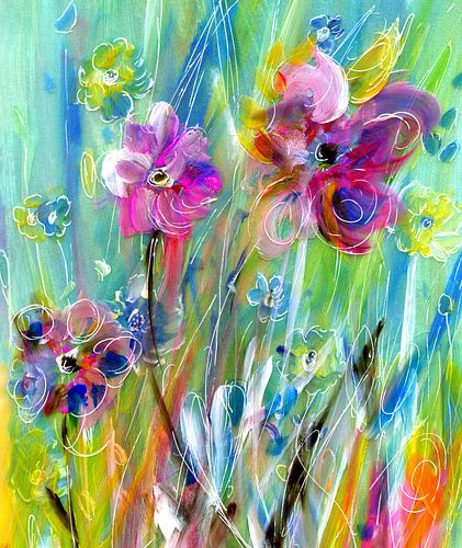 fleurs à la mode