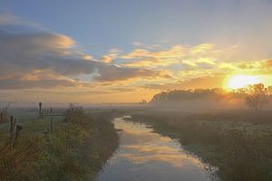 Sonnenaufgang im Nebel