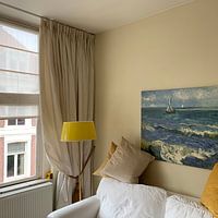 Photo de nos clients: Vincent van Gogh. Paysage marin près des Saintes-Maries-de-la-Mer, 1888, sur toile