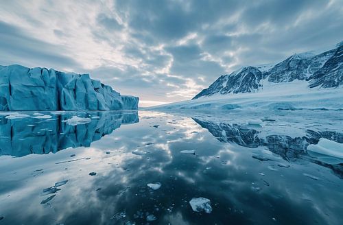 Winter aan de Noorse kust