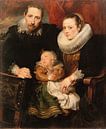 Familienporträt, Anthony Van Dyck von The Masters Miniaturansicht