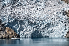 Einzelheiten zum Sermerunerit-Gletscher von Frank's Awesome Travels