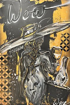 WOW by Geoffrey Wijn - WINE ART GALLERY