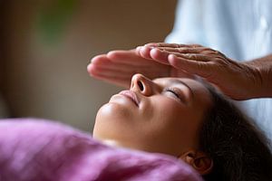 Reiki, heilende Hände Alternative Medizin