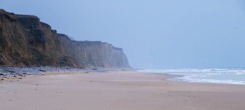 Storm aan het strand