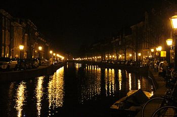 Leiden bij Nacht, Rapenburg