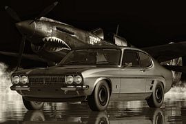 Ford Capri von 1973 von Jan Keteleer