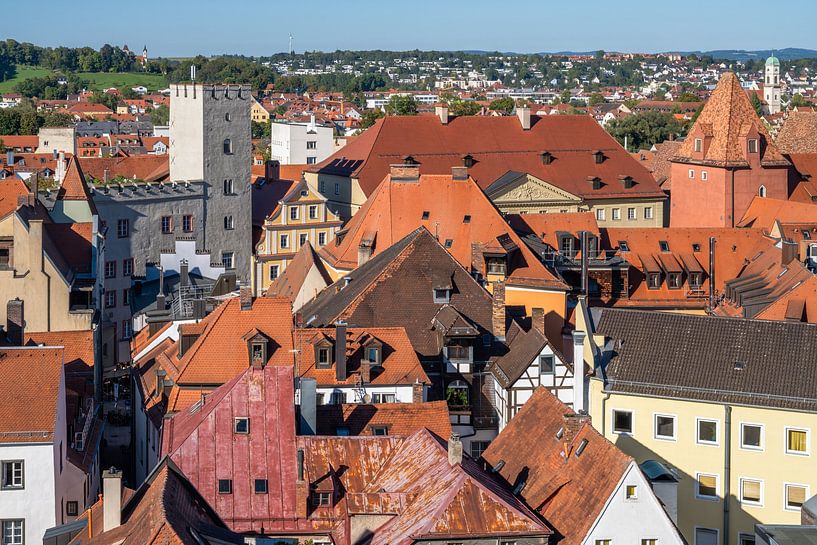 View over Regensburg by ManfredFotos