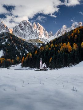 Val di Funes van Daniël de Jong