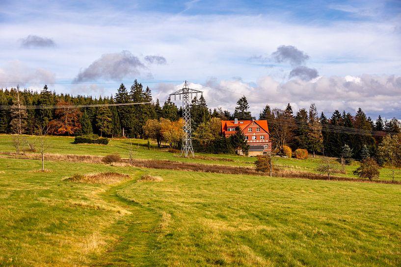 Randonnée automnale à travers le Spittergrund près de Tambach-Dietharz jusqu'à la cascade par Oliver Hlavaty