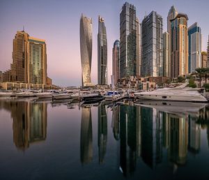 Skyline de la marina de Dubaï sur Achim Thomae