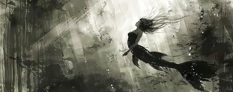 Mermaids Poetry by ByNoukk