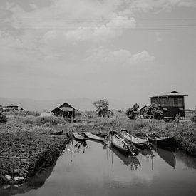 Inle Lake - Myanmar van Roosmarijn de Groot