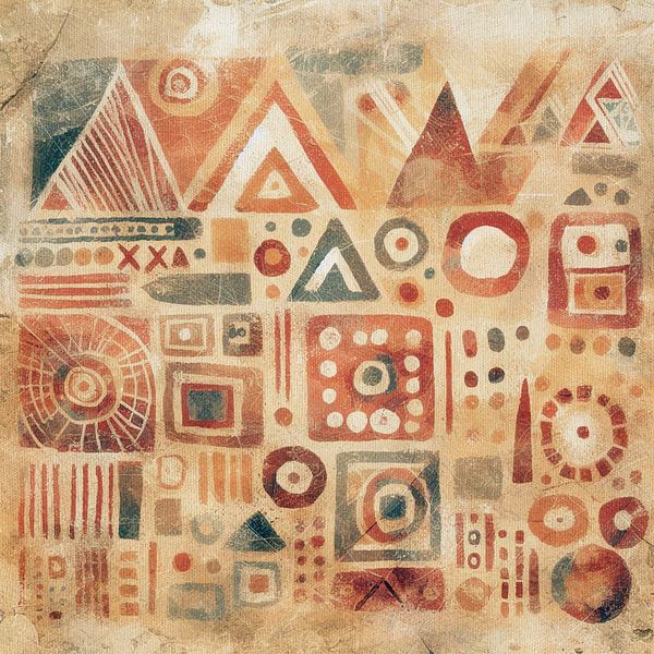 Primitive Geometry 02 van Fernando Vieira
