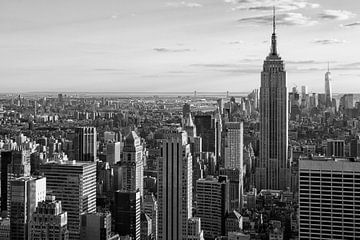 A view of Manhattan in black and white. sur Thea.Photo