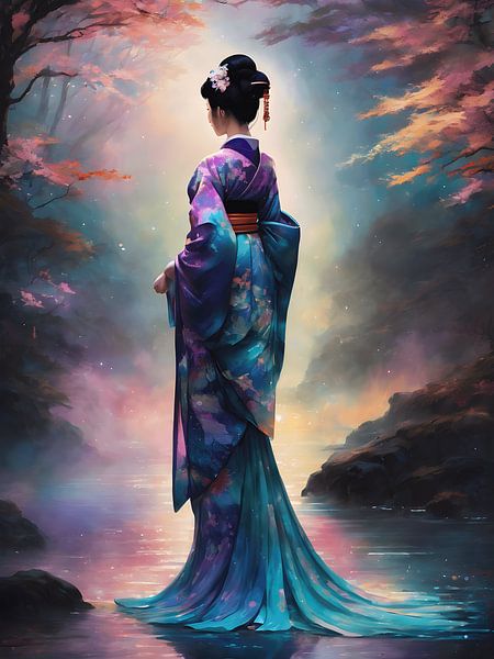 Geisha by Jolique Arte