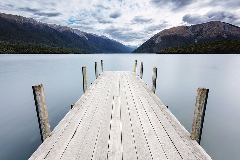 Lake Rotoiti Boardwalk by Cho Tang