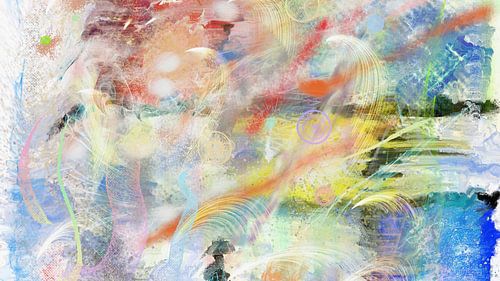 Peinture numérique abstraite moderne