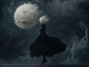 Der Mond | Stilisierte weibliche Essenz