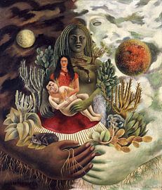 Frida, L'amour embrasse l'univers, Terre (Mexique), Moi, Diego et Senor Xolotl, 1949 sur Atelier Liesjes