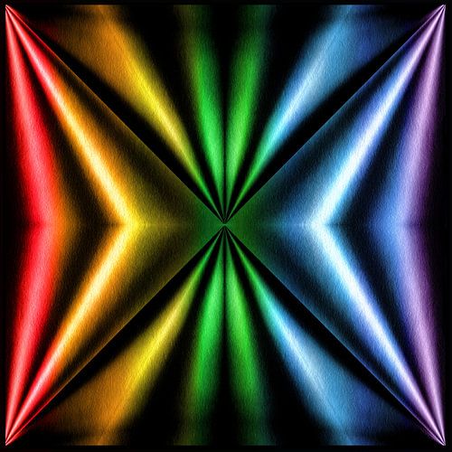 Exclusief - regenboog kleuren van Marc Van Dercruyssen