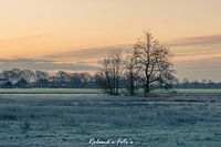 a cold winter morning in January