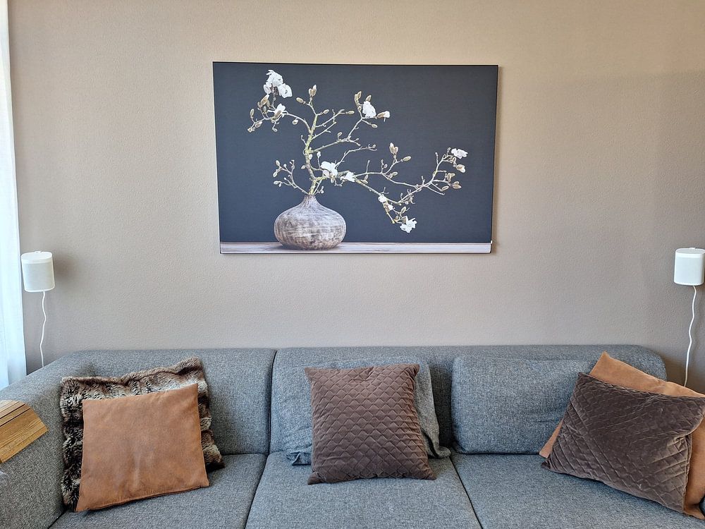 magnolia in vase by Klaartje Majoor