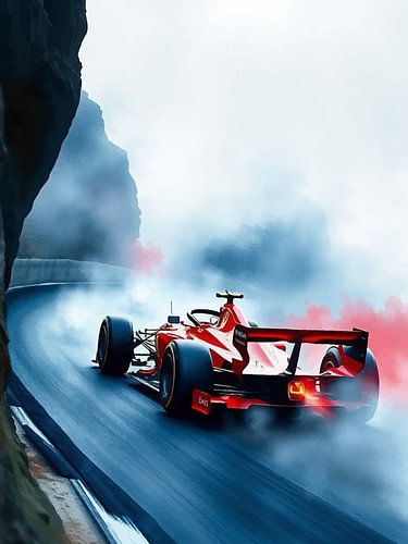 Ferrari rood Formule 1