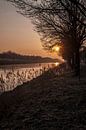 Sunrise at the canal von Ruud van Ravenswaaij Miniaturansicht