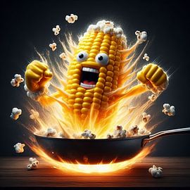 The Popcorn Power Burst by Indah Widyaningrum