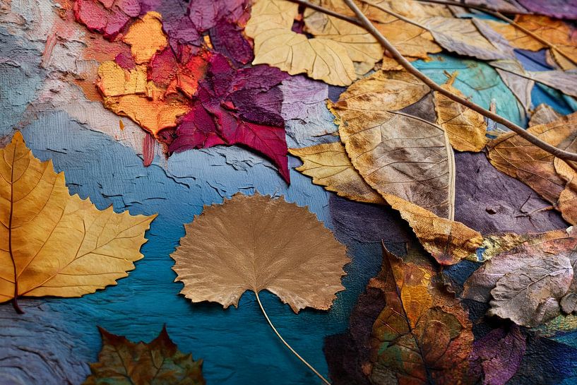 picturesque abstract autumn by Egon Zitter