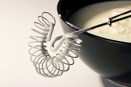 Garde met zwarte kom