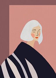 Calm Woman Portrait by Essa Van Reis
